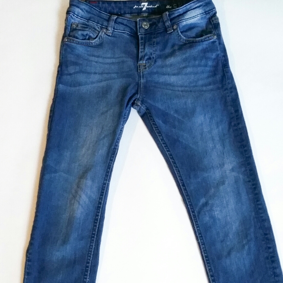 7 For All Mankind The Skinny Sz 12 - Picture 6 of 8